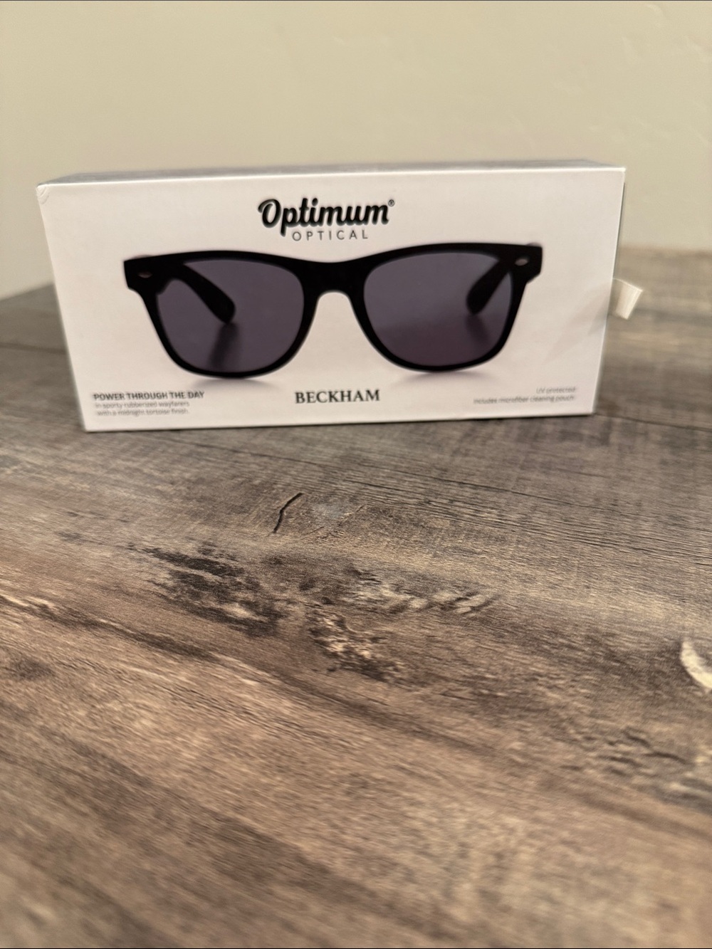 Optimum Optical Beckham Sunglasses - Black Lenses
